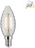 Paulmann 28706 LED Lampe Filament Kerze 2,6 Watt Leuchtmittel Klar 2700 K Warmweiß
