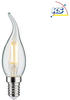Paulmann 28687 LED Lampe Filament Kerze 4,8W Leuchtmittel dimmbar Klar 2700K