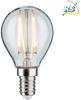 Paulmann 28689 LED Lampe Filament Tropfen 2,6W Leuchtmittel Klar 2700K...