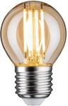 Paulmann 28713 LED Lampe Filament Tropfen 4,7W Leuchtmittel dimmbar Gold 2500K