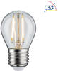 Paulmann 28692 LED Lampe Filament Tropfen 4,8W Leuchtmittel dimmbar Klar 2700K