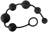 Black Velvets Anal beads - intensive Analkugel-Kette f&uuml;r Frauen und M&auml;nner, mit 6