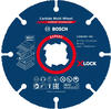 Bosch Accessories 1x Expert Carbide Multi Wheel X-LOCK Trennscheiben (für Hartholz,
