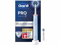 Oral-B PRO 3 3000 Elektrische Zahnbürste, 2 CrossAction Aufsteckbürsten, mit 3