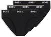 BOSS Herren Power Slips Briefs Unterhosen Cotton Stretch 3er Pack