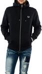 Fred Perry Hooded Zip Through Sweatshirt, Sportjackett
