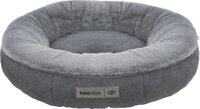 TRIXIE Hundebett Liano ø 70 cm in grau - weiches Hundekissen mit TRIXIE Hundebett Liano ø 70 cm in grau - weiches Hundekissen mit