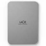 LaCie Mobile Drive Moon 4TB, Tragbare Externe Festplatte, 2.5 Zoll, Mac & PC, silber,