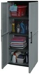 GarPet Gartenschrank Wetterfest Outdoor Schrank Kunststoff Mehrzweckschrank Hoch