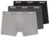BOSS Herren Boxer Briefs, 3er Pack, Open Grey 061, L