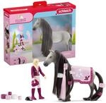 SCHLEICH Horse Club 42584 Sofia's Beauties 18-Teiliges Pferde-Beauty-Set - Reiterin