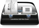 DYMO LabelWriter 450 Twin Turbo Etikettendrucker | f&uuml;r bis zu 71 Etiketten/Minute 
