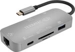 Terratec Connect C8 USB Type-C - 7 in 1 Adapter 306706