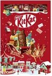 KITKAT Adventskalender Schokolade, 1er Pack (1 x 208g) | Weihnachtskalender mit 24