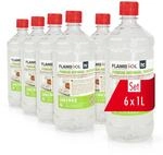 H&ouml;fer Chemie 6 x 1 L FLAMBIOL&reg; Premium Brenngel f&uuml;r Brenngel Dekofeuer