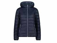CMP Damen Woman Jacket Fix Hood Coat, Black Blue, 40 EU