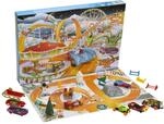 Hot Wheels Adventskalender, 8 Hot Wheels Spielzeugautos mit Feiertagsmotiven und