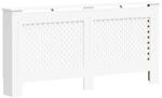 vidaXL Heizk&ouml;rperabdeckung Wei&szlig; 172&times;19&times;81,5 cm MDF