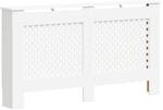 vidaXL Heizk&ouml;rperabdeckung Wei&szlig; 152x19x81,5 cm MDF