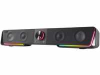 Speedlink Gravity RGB Stereo Soundbar – Lautsprecher mit Bluetooth-Verbindung...