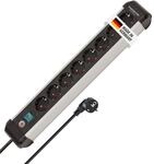 Brennenstuhl Premium-Alu-Line Steckdosenleiste 8-Fach, 3m
