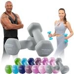 Miweba Sports Neopren Hantelset NKH100 | 0.5-10 kg Gewichte | 𝐏𝐫𝐨𝐟𝐢