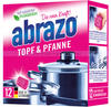 abrazo Topf & Pfanne | 12 Reinigungskissen für Töpfe, Grill & Backofen,