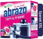 abrazo Topf & Pfanne - 12 Reinigungskissen f&uuml;r T&ouml;pfe, Grill & Backofen,