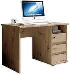 Stella Trading 1 Schreibtisch mit Schubladen, Artisan Eiche Optik - B&uuml;rotisch
