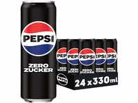 Pepsi Zero Zucker, Das zuckerfreie Erfrischungsgetränk von Pepsi ohne Kalorien,