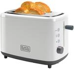 Black+Decker + Decker BXTO820E - Toaster 820W. 2 breite Toastschlitze. 7