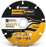 Amboss Carbide Wolf &Oslash; 125mm - Multi Hartmetall Trennscheibe f&uuml;r Winkelschleifer