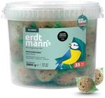 Erdtmanns 35 Sommer-Meisenkn&ouml;del &ndash; Wildvogelfutter im Eimer 3 Kg | Vogelfutter mit