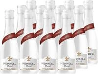 Henkell Sekt Blanc de Blancs Trocken Piccolo (12 x 0,2 l) - Fruchtig-frischer