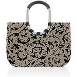 reisenthel loopshopper L baroque marble Stabile Tasche mit praktischen F&auml;chern aus