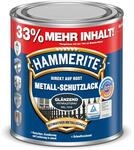 Hammerite Metallschutzlack Gl&auml;nzend, 3in1- Rostschutz, Anthrazitgrau RAL7016,...