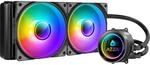Azza LCAZ-240C-ARGB Computer-K&uuml;hlsystem Prozessor Fl&uuml;ssigkeitsk&uuml;hlung 12 cm
