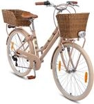 BIKESTAR Alu City Stadt Fahrrad 26, 28 Zoll | 16, 18 Zoll Rahmen, 7 Gang Shimano