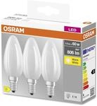 Osram Star Filament-Lampe f&uuml;r E14-Sockel, mattes Glas,Warmwei&szlig; (2700K), 806 Lumen,