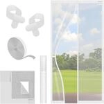 KESSER&reg; Fliegengitter T&uuml;r Magnetisch, 90x210cm Insektenschutz Balkont&uuml;r &