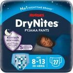 Huggies DryNites hochabsorbierende Nachtwindeln bei Bettn&auml;ssen, f&uuml;r Jungen 8-13