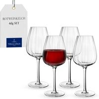 Villeroy & Boch - Rose Garden Rotweinglas Set 4-teilig 200 ml Klar,