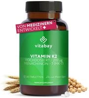 Vitabay Vitamin K2 MK-7 200 &micro;g &ndash; 365 vegane Tabletten | Knochen &...