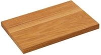 Zassenhaus KP0000057188 Eiche Schneidbrett, Holz, 26x17x2