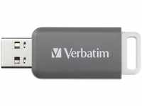 Verbatim DataBar USB Stick, kompakter Speicherstick mit 128 GB Datenspeicher,