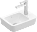 Villeroy & Boch O.Novo Waschbecken ohne &Uuml;berlauf Links mit Hahnloch Rechts