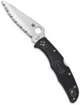 Spyderco Unisex &ndash; Erwachsene, Taschenmesser, Endura 4 Lockback, Klinge: 9.5 cm,