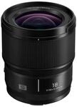 Panasonic Lumix S-S18E - lichtstarkes 18mm/F1.8 Weitwinkelobjektiv,kompakt und