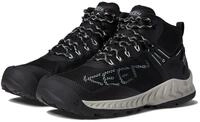 KEEN Damen Nxis Evo Mid Waterproof Wanderstiefel, Black Blue Glass, 37.5 EU
