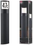 Paulmann 94514 LED Au&szlig;enleuchte Pollerleuchte Padea mit D&auml;mmerungs-/Bewegungssensor